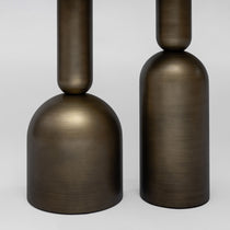Console Perrot travertine brass