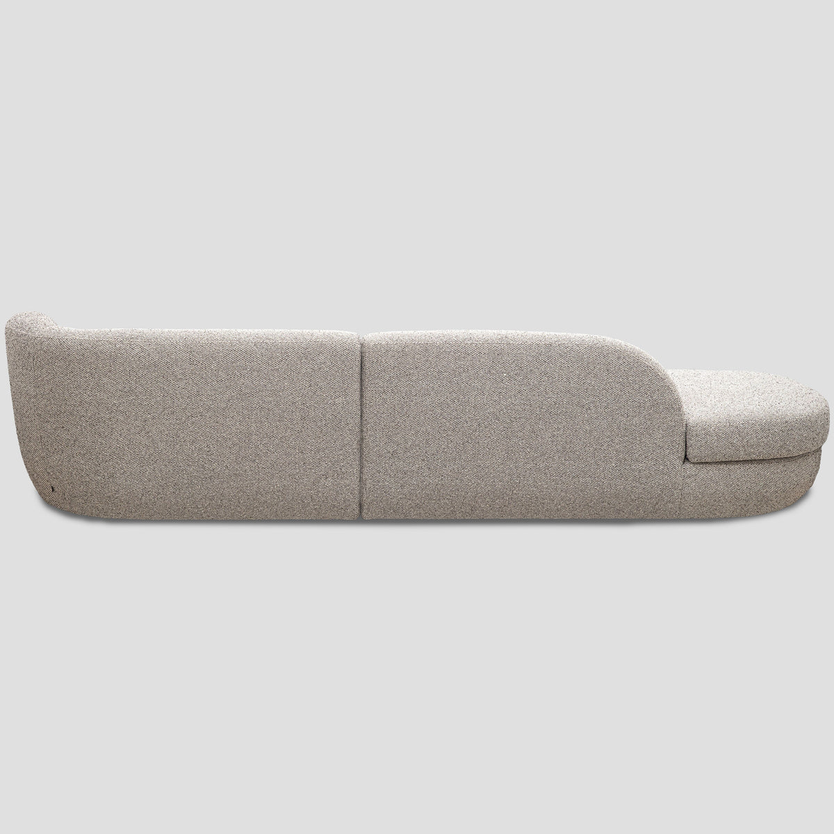 Ferrara corner sofa, 300 cm, burlap-weave fabric