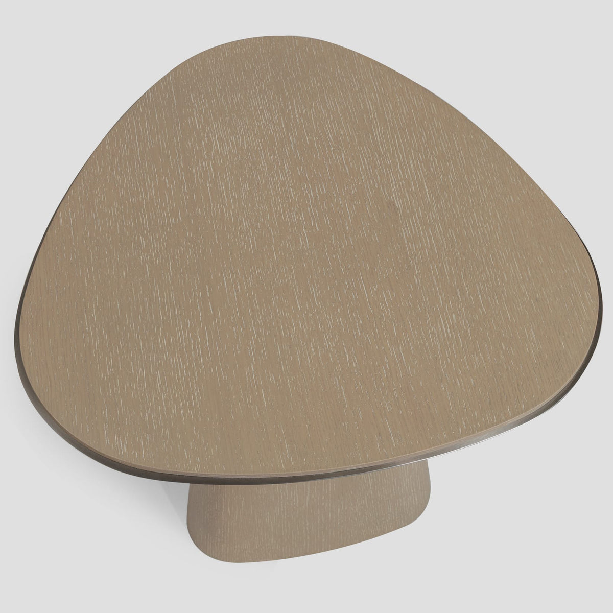 Rosco triangular side table, veneer