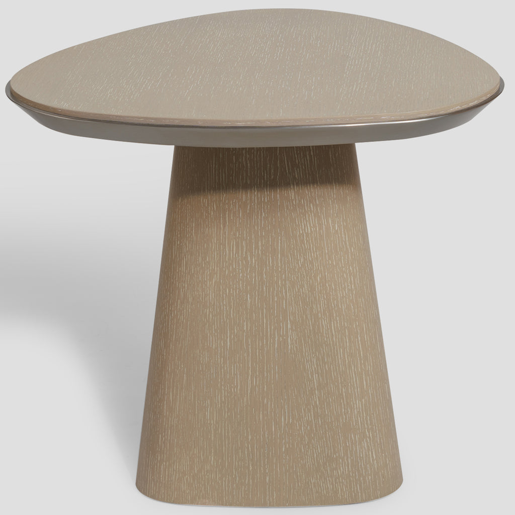 Rosco triangular side table, veneer
