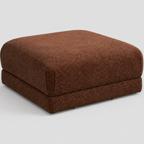 Liora modular corner sofa (right/left-hand configuration), 308 cm, brown melange bouclé