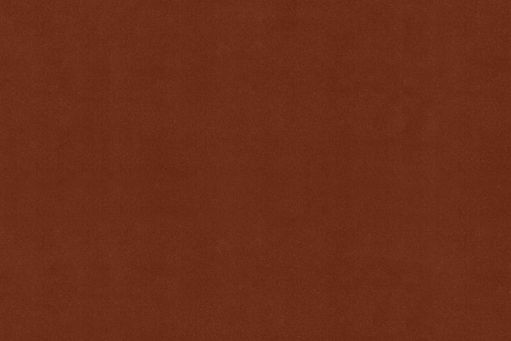 Close-up of the supplied warm rust-colored upholstery for LOOP