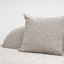 Ferrara corner sofa, 300 cm, burlap-weave fabric