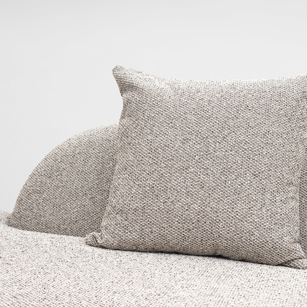 Ferrara corner sofa, 300 cm, burlap-weave fabric