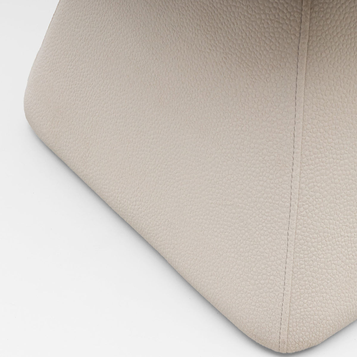 Lorette swivel chair, cream chenille