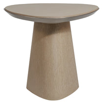Rosco triangular side table, veneer