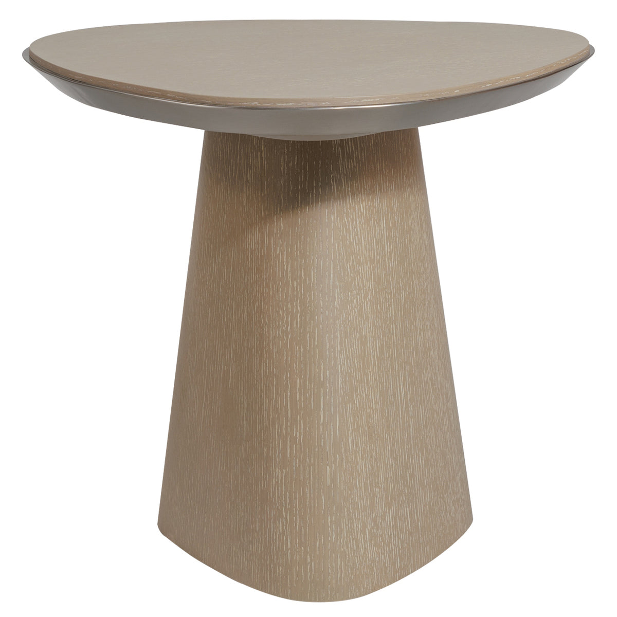 Rosco triangular side table, veneer