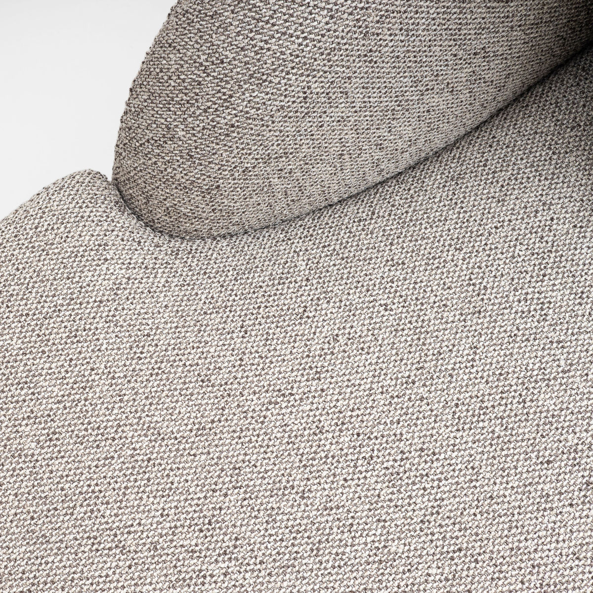 Ferrara corner sofa, 300 cm, burlap-weave fabric